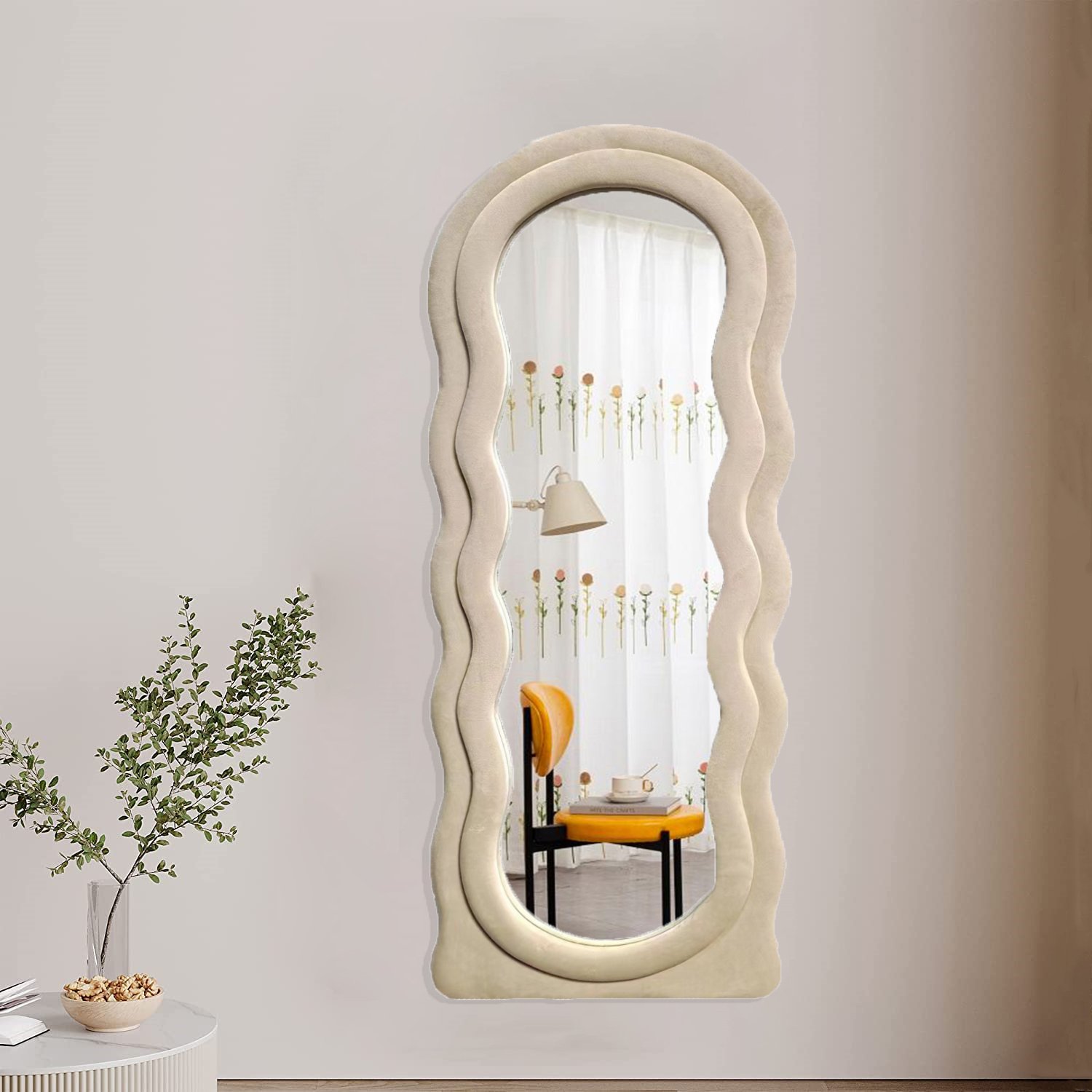 Unique Mirror Custom Design Irregular Mirror Asymmetrical Home Decor  Aesthetic Wall Mirror